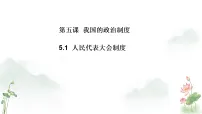 政治 (道德与法治)八年级下册（2024）第三单元 认识国家制度第五课 我国的政治制度人民代表大会制度备课课件ppt
