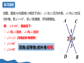 4.1.2 相交直线所成的角（教学课件）数学新教材湘教版七年级下册
