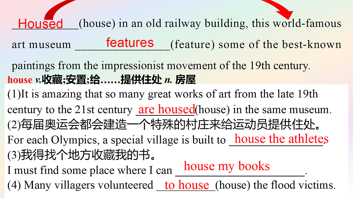 译林英语高一选择性必修一Unit 3 The Art of Painting Reading语言点课件第4页