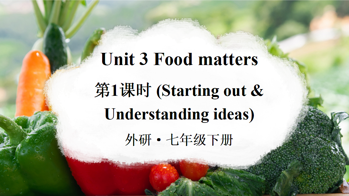 第1课时（Starting out & Understanding ideas）第1页