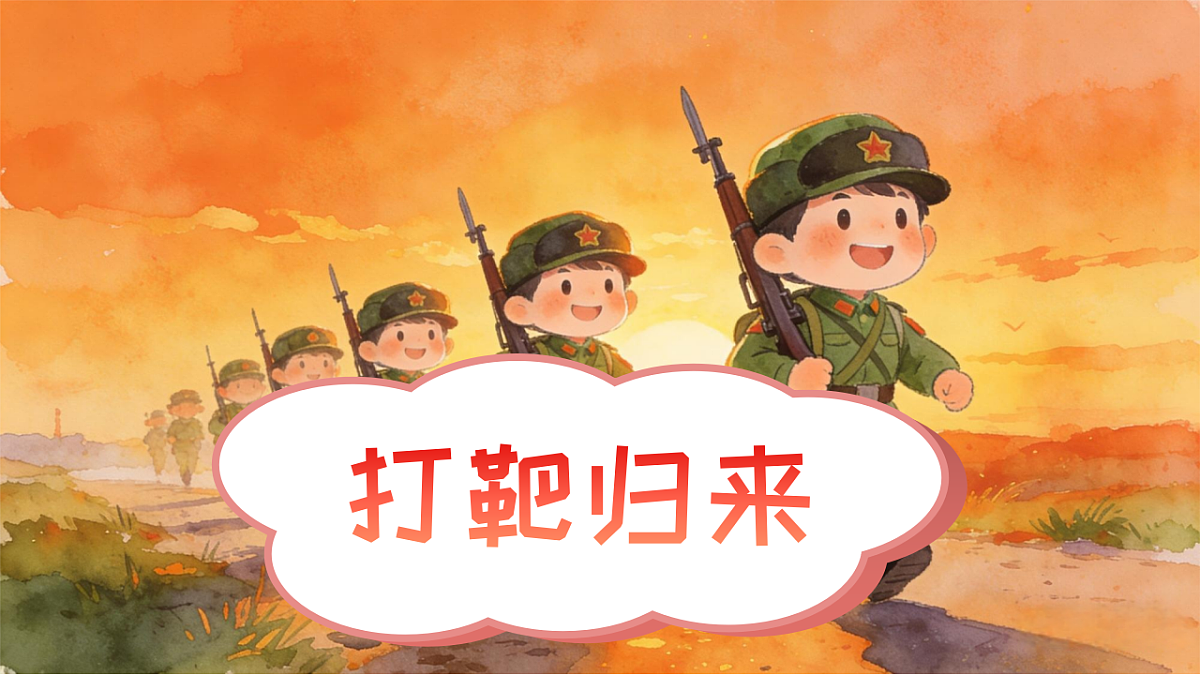 5.1 演唱《打靶归来》第1页