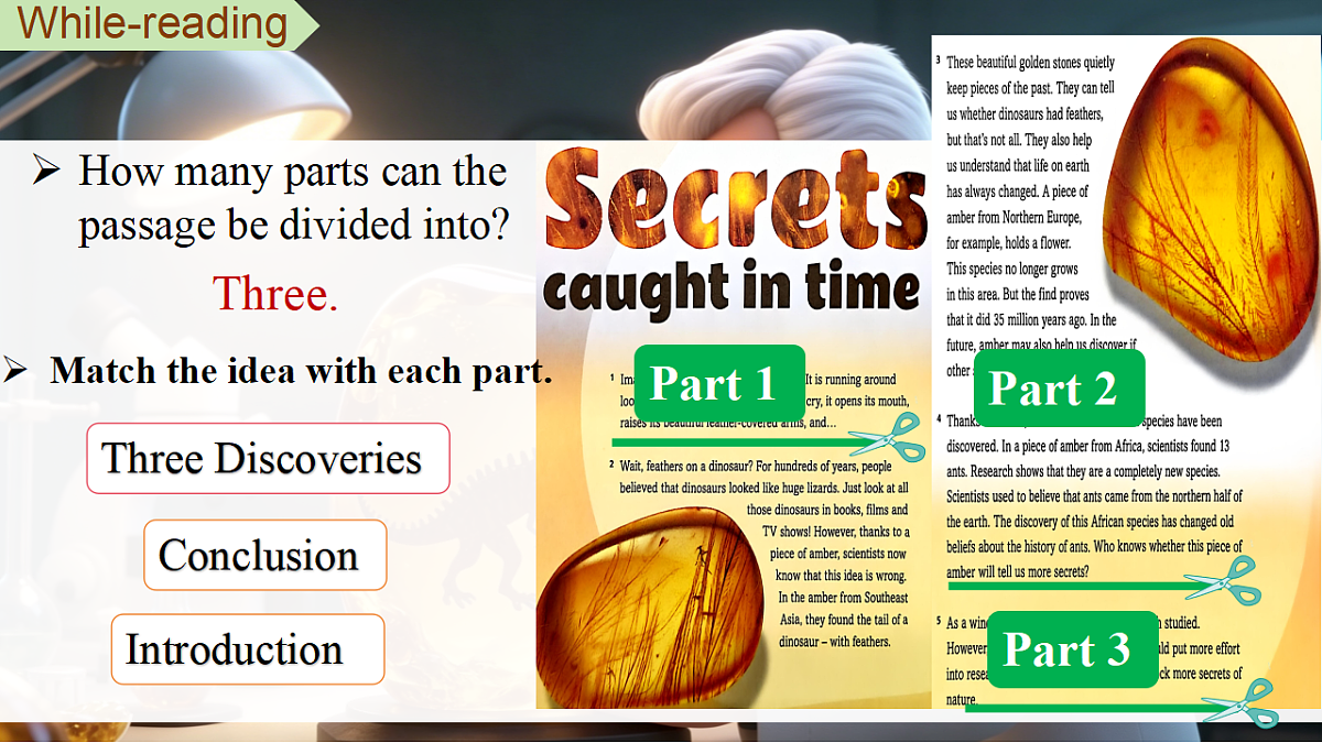 Unit 5 Looking into nature Understanding ideas Reading（课件）英语新教材外研版八年级下册第8页