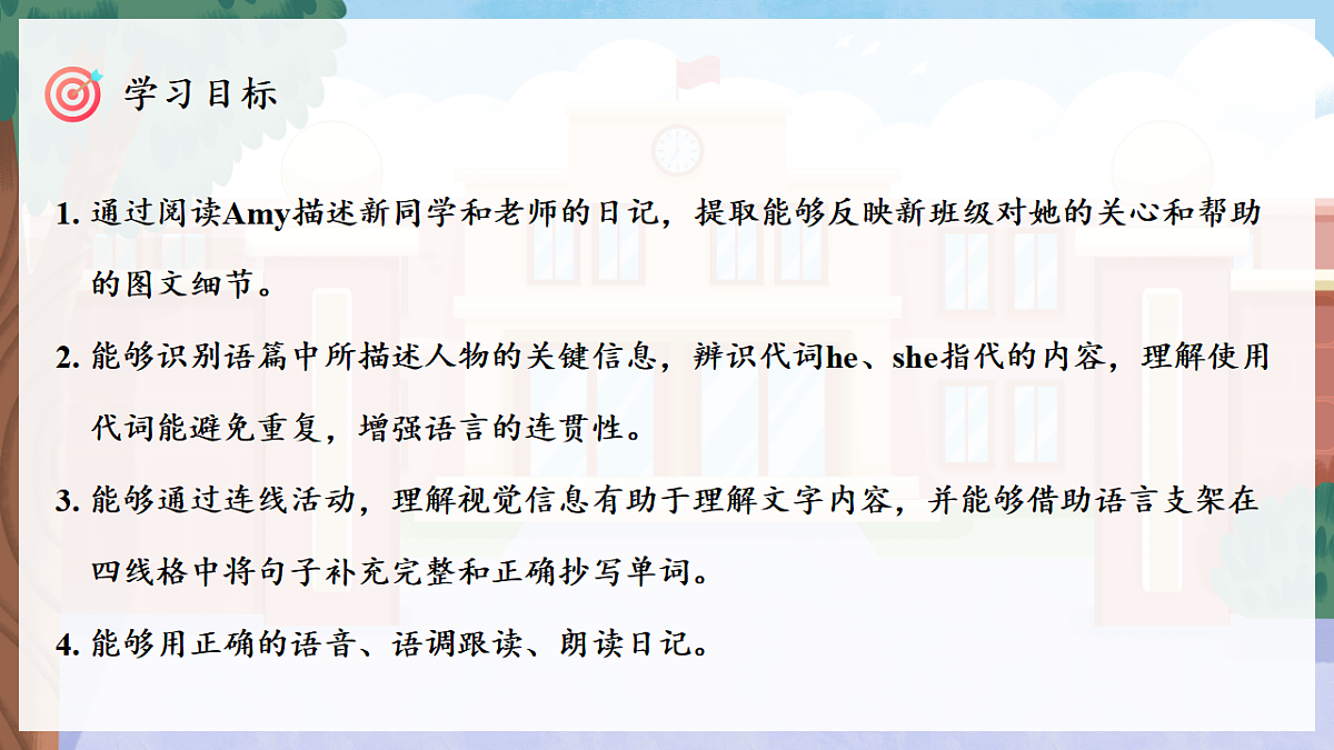 Unit 1 课时 6 Part B Read and write第3页