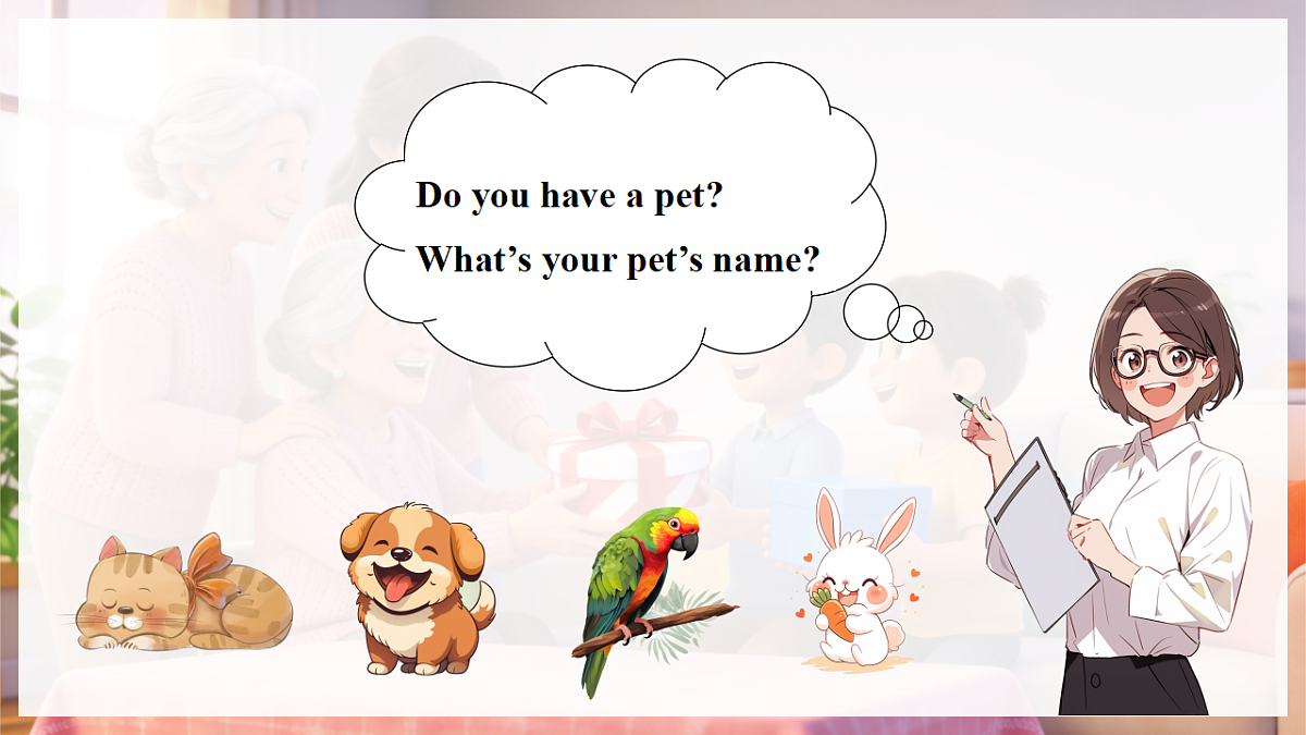 Unit 2 课时 1Part A Let’s talk & Describe and choose第6页