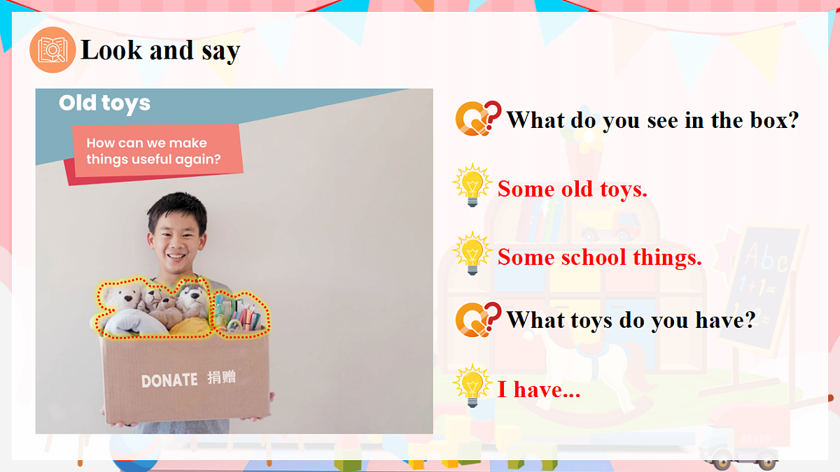 Unit 5 课时 1 Part A Let's talk & Think and say第5页
