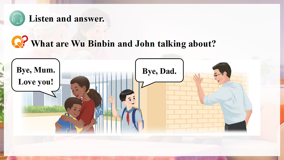 Unit 2 课时 4 Part B Let's talk & Do a survey第8页
