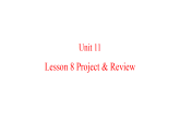 2026春仁爱科普版八年级英语下册Unit 11   Wrapping up the Topic  Project课件
