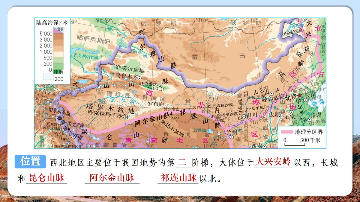 【人教新版】八下第九章 第一节 《自然特征与农业（西北地区）》教学课件第5页