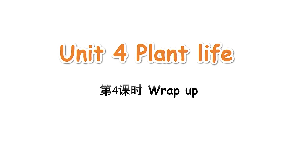 Unit 4 第4课时（Wrap up）第1页