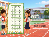 人教版小学美术三下10健康数据图像化 课件+数字人导入视频