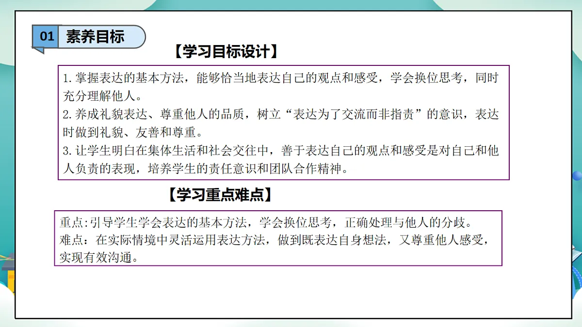 第10课《学会表达》（第二课时）PPT教学课件-【新教材】（统编版）三年级下册道德与法治第3页