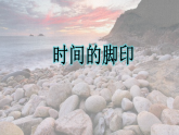 统编版语文八年级下册教学课件《8 时间的脚印》