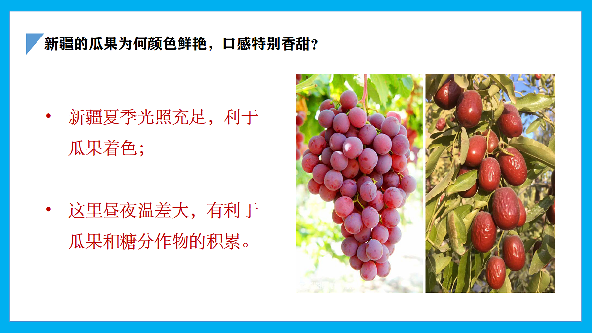【湘教新版】8下第八章 第三节 《新疆维吾尔自治区的地理概况与开发保护》教学课件（第2课时）第6页