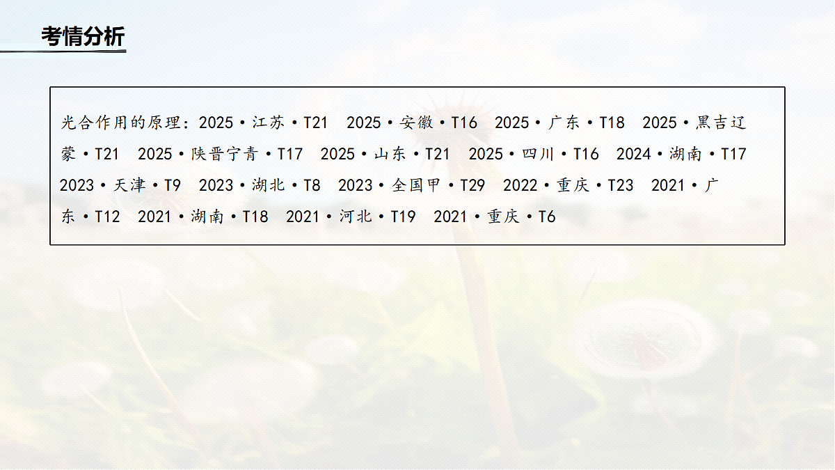 第三单元　第13课时　光合作用的原理第3页
