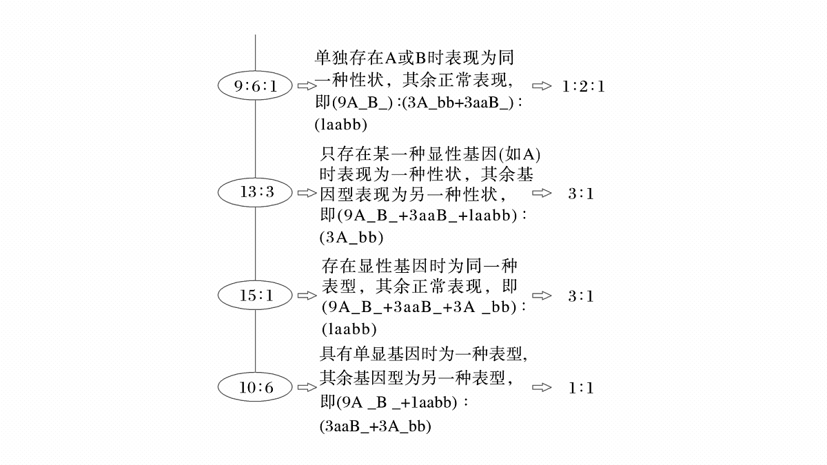第五单元　专题突破6　两对等位基因的遗传特例分析第5页