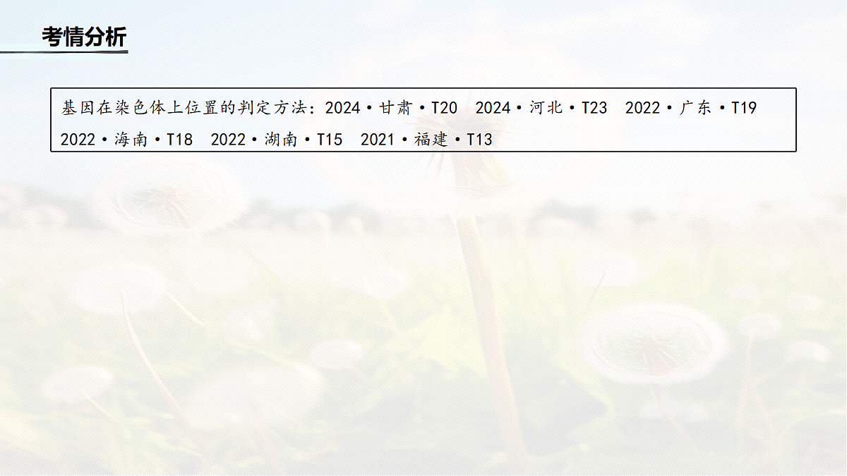 第五单元　专题突破7　基因定位第3页