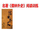 2026年中考一轮语文名著《儒林外史》课件