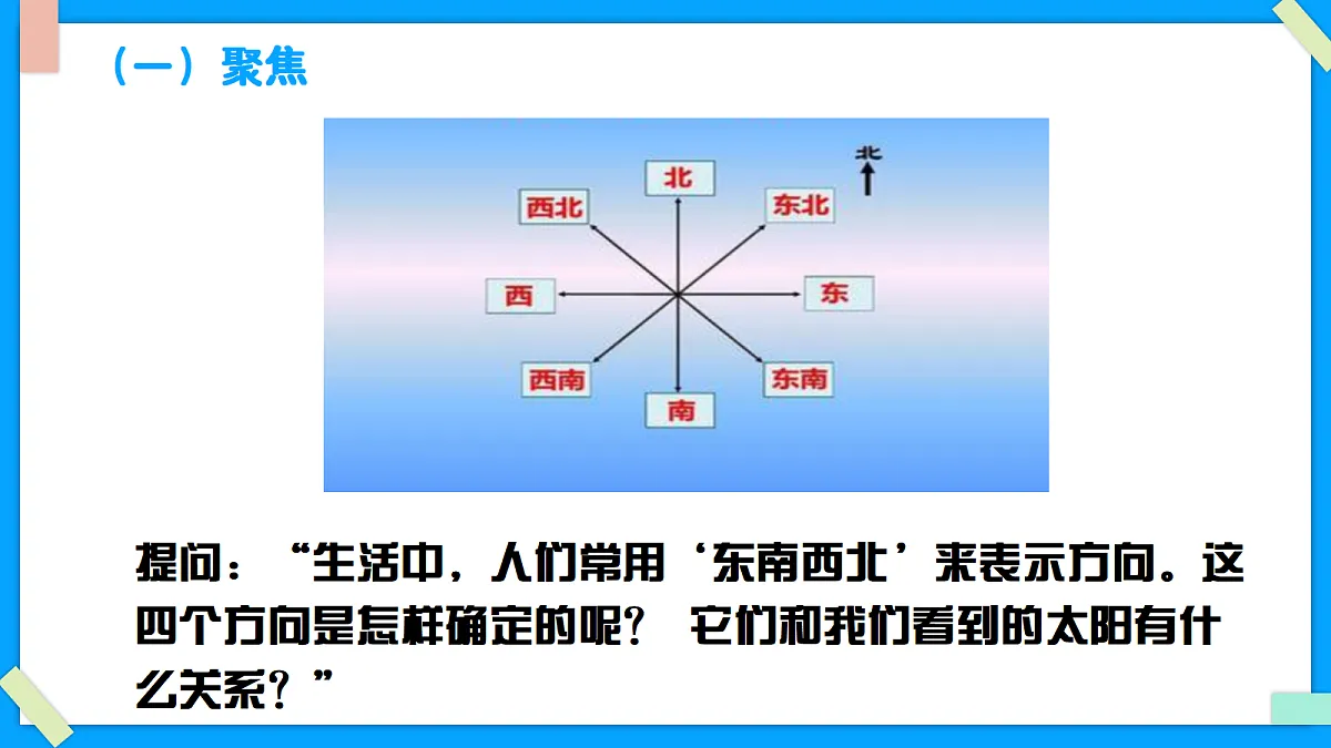 1.1《根据太阳辨别方向》 - 小学科学三级下册 同步教学课件（教科版2024）第4页
