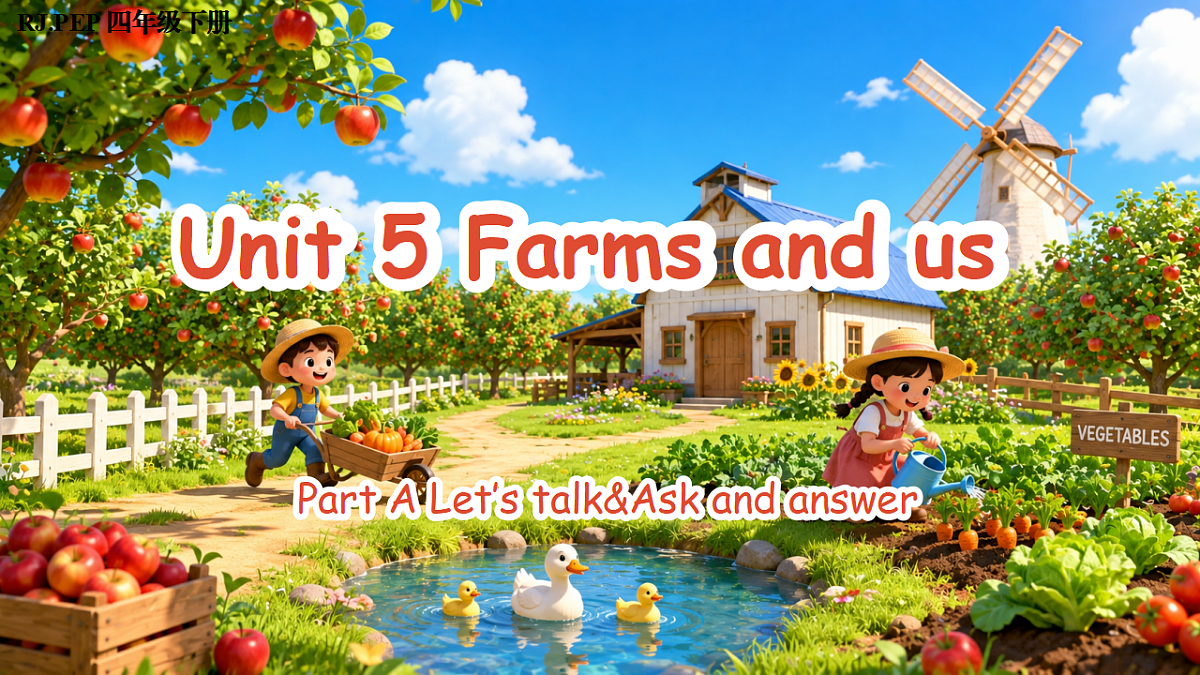 Unit 5 第1课时 Part A Let’s talk&Ask and answer (教学课件)第1页