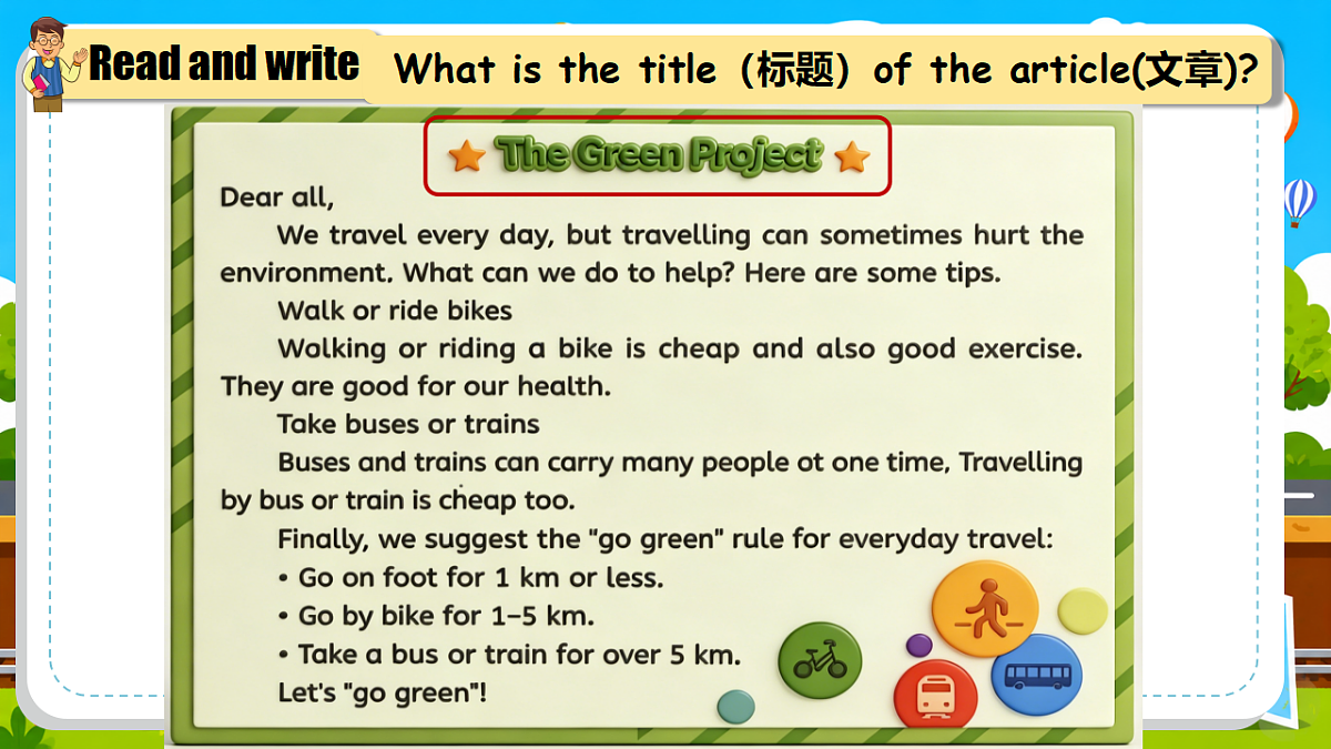 Unit 5第6课时 Part B Read and write-Part C（教学课件）第8页