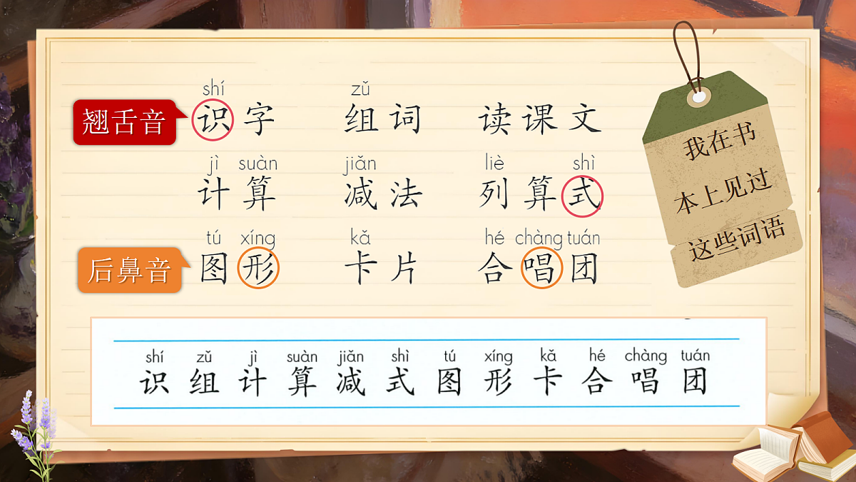 一下 语文园地一（含板书）第4页