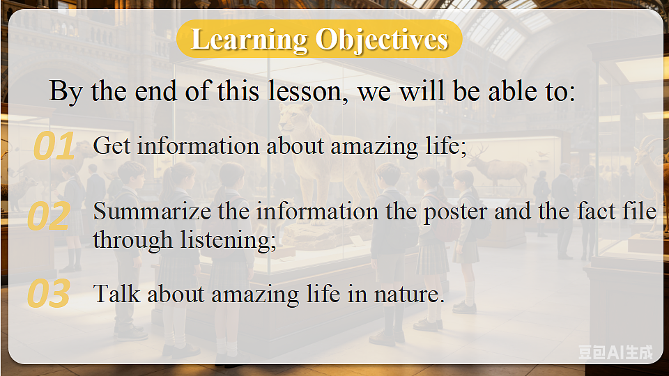Unit5 Amazing nature Developing ideas listening&speaking优质课件新外研版七下第2页