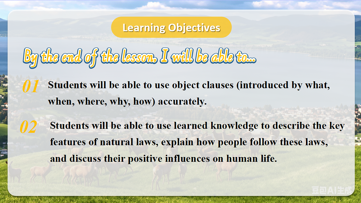 Unit 6 Living with nature Grammar课件外研版（新教材）八年级下册第2页