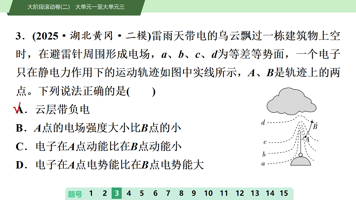 17　大阶段滚动卷(二)　大单元一至大单元三第8页