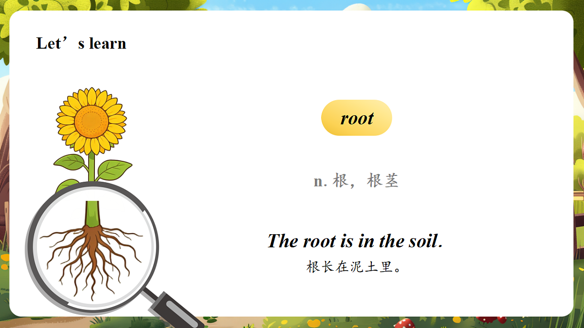 【教学评一体化】Unit 4 Plants life 课时 1 Get ready & Start up 课件第6页