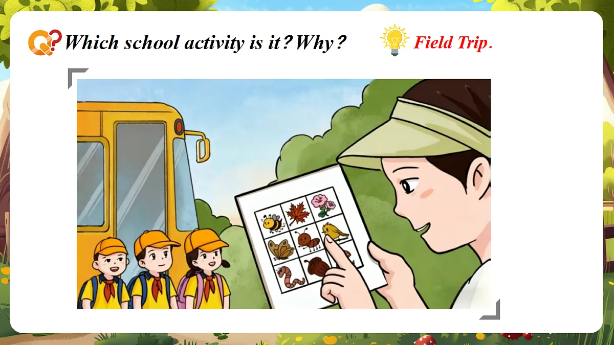【教学评一体化】Unit 5 School activities 课时 2 Speed up 课件第4页