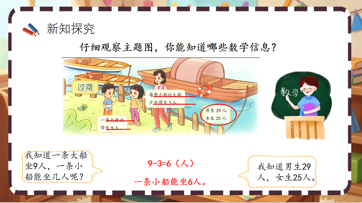 北师大版（2024）数学三上 1.3 《过河》 课件第4页