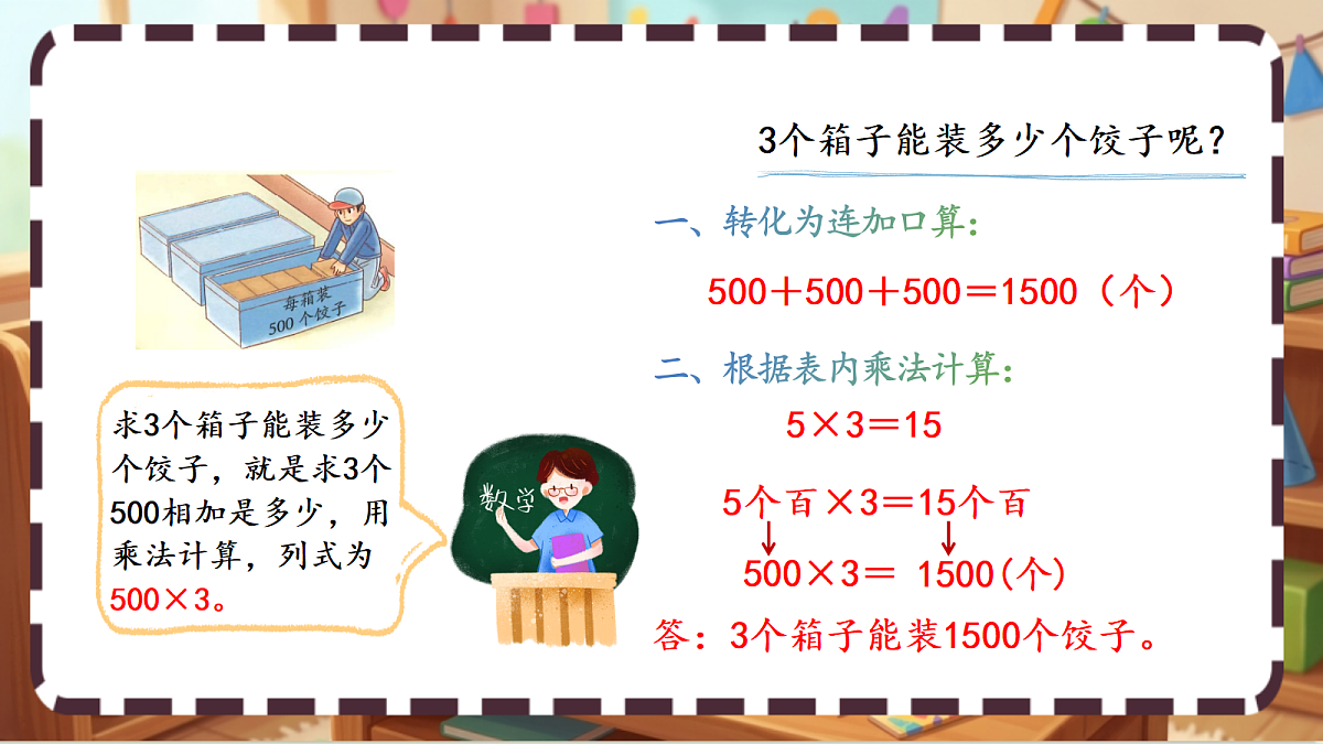 北师大版（2024）数学三上 6. 1《包饺子》 课件第6页