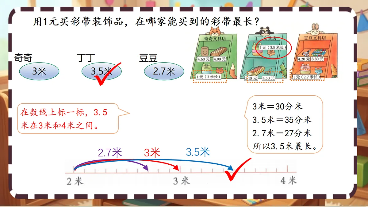 北师大版（2024）数学三上 7. 3《货比三家》 课件第5页