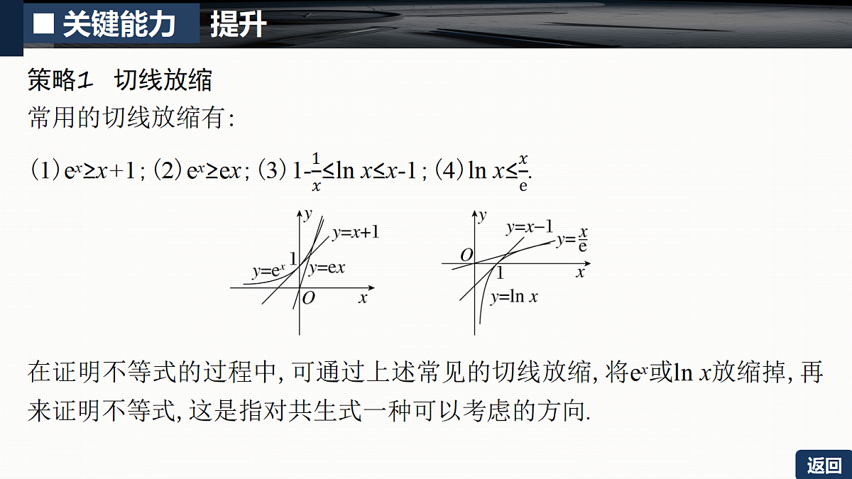 第三章   培优专题一　导数综合应用的工具性策略第5页