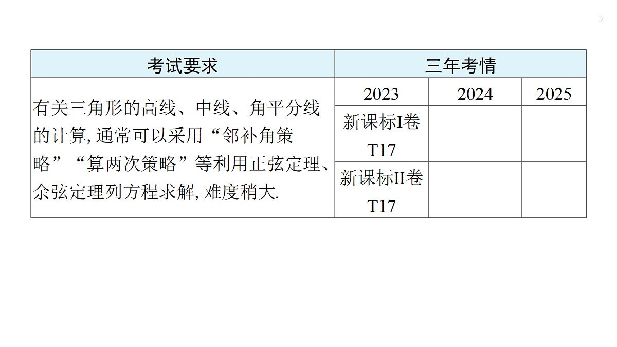 第四章   培优专题七　三角形中的中线、高线、角平分线第3页