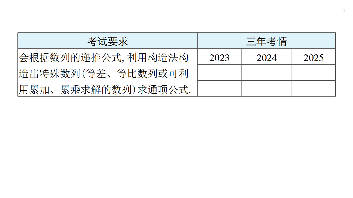 第六章 6.4　由递推公式求通项第3页