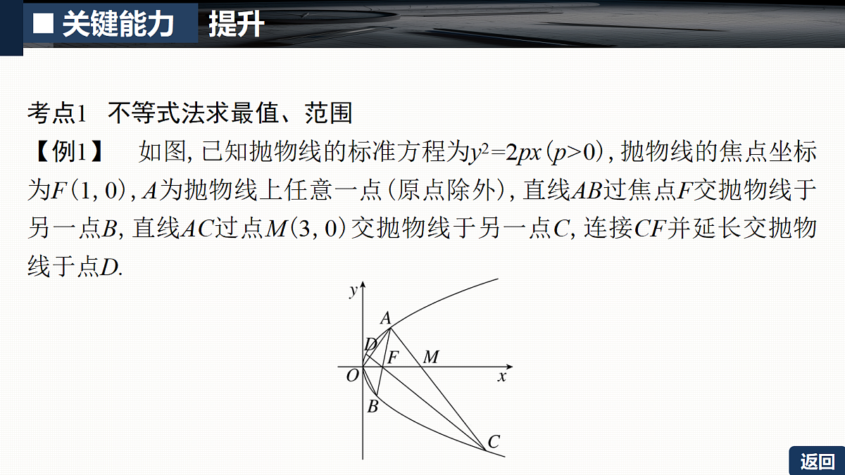 第八章 培优专题十二　圆锥曲线中的最值与范围问题第5页