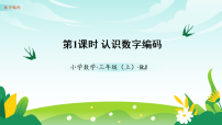 数学三年级上册（2024）认识数字编码教学课件ppt