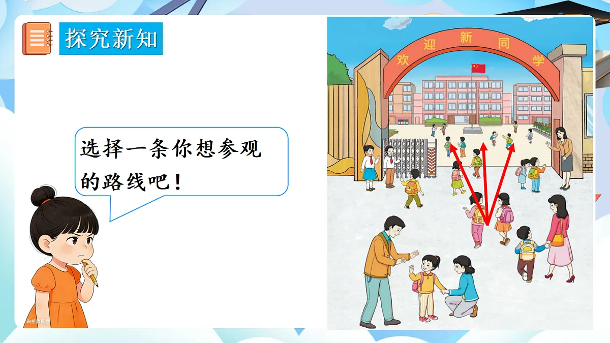 【最新】人教版小学数学一年级上册 第1课时《在校园里找一找》课件7第7页