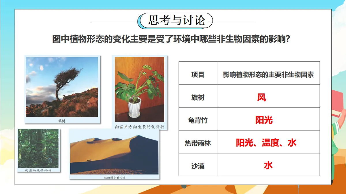 浙教版科学九下2.1 《生物与环境的相互关系》（教学课件）第5页