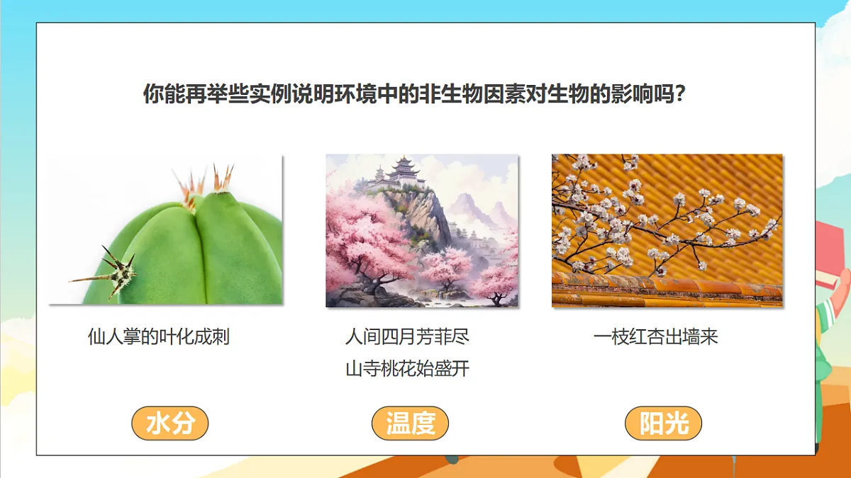 浙教版科学九下2.1 《生物与环境的相互关系》（教学课件）第6页