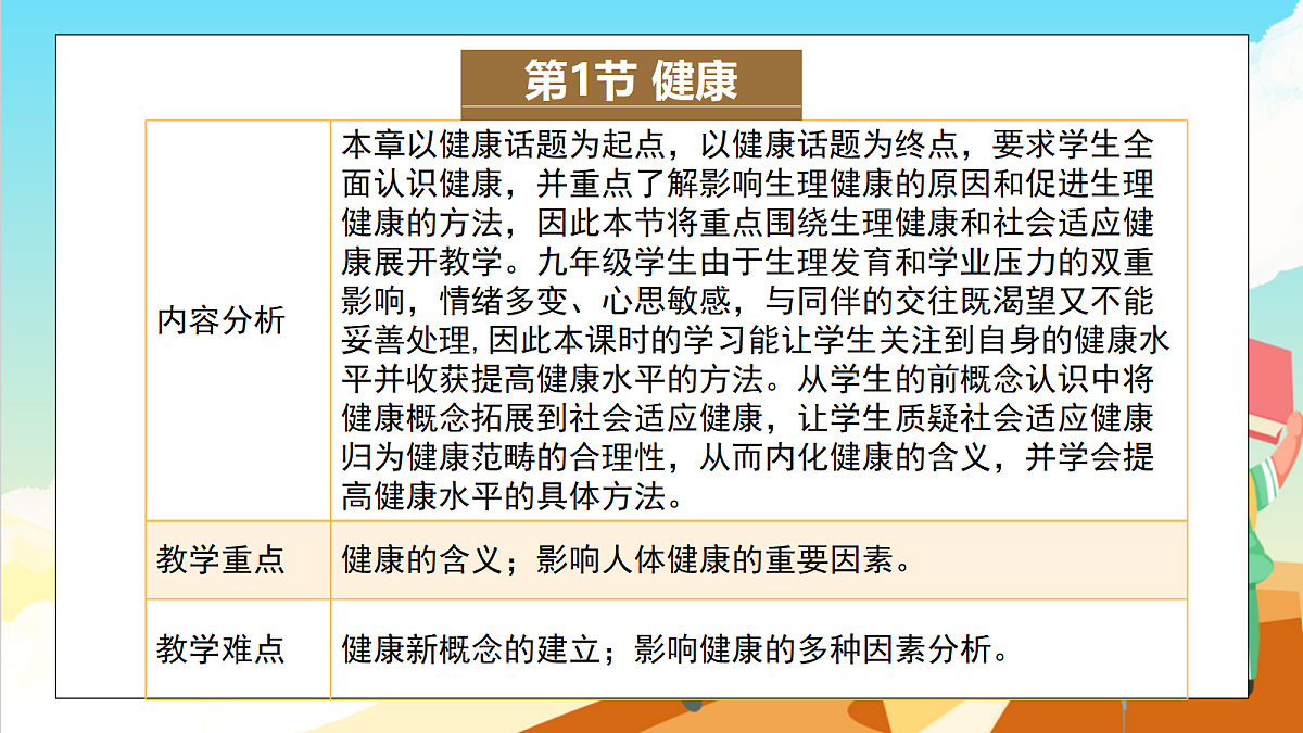 浙教版科学九下第3章 《人的健康》（单元解读课件）第6页