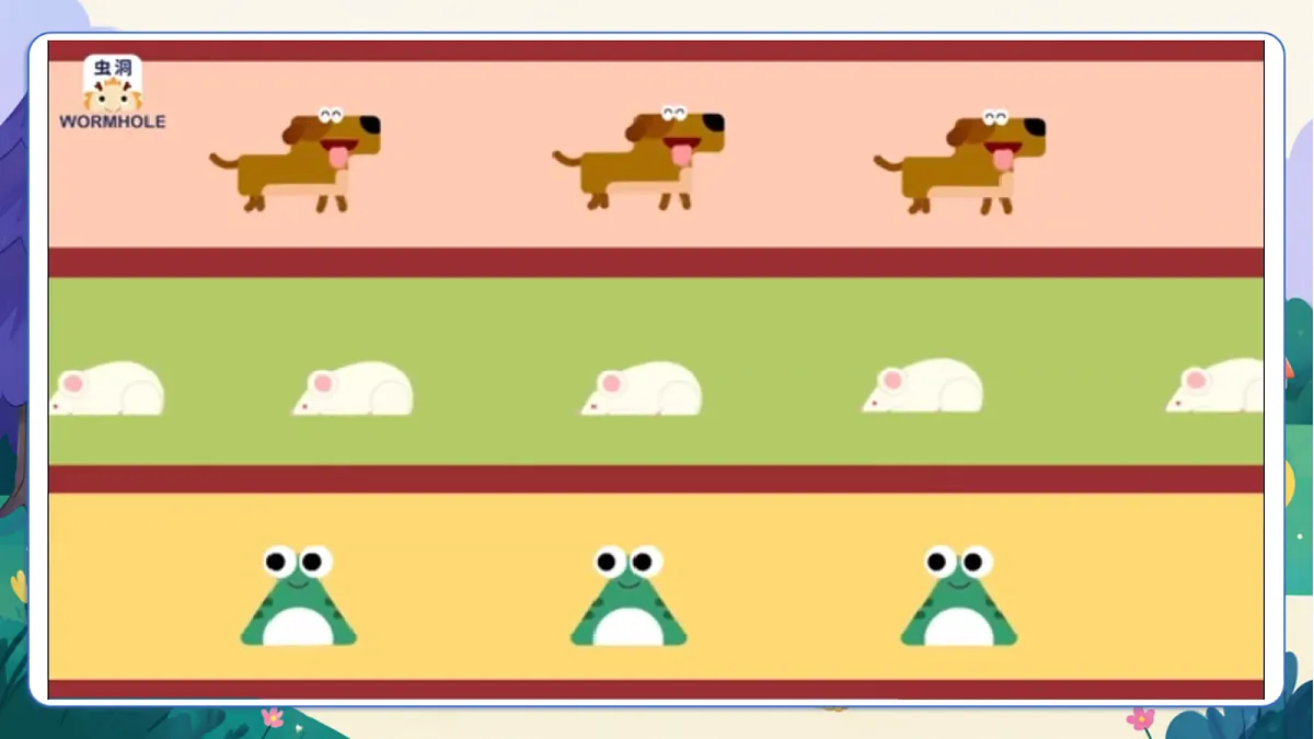 （新教材）人教版PEP英语三上Unit 3 《Our animals friends》 PA Let's learn 课件第2页