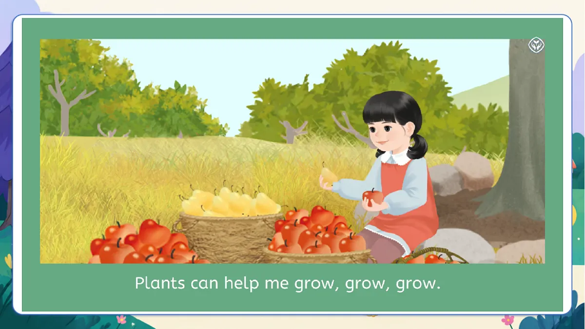 （新教材）人教版PEP英语三上Unit 4 《Plants around us》PA Let's learn 课件第2页