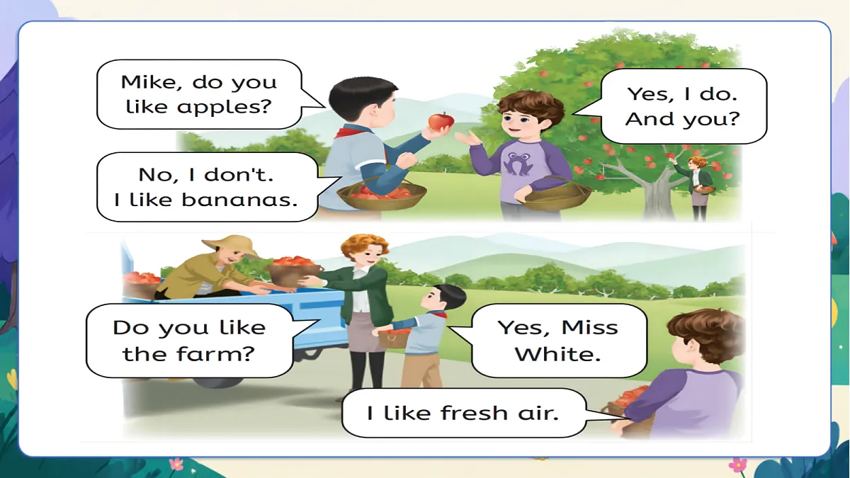 （新教材）人教版PEP英语三上Unit 4 《Plants around us》PA Let's learn 课件第4页