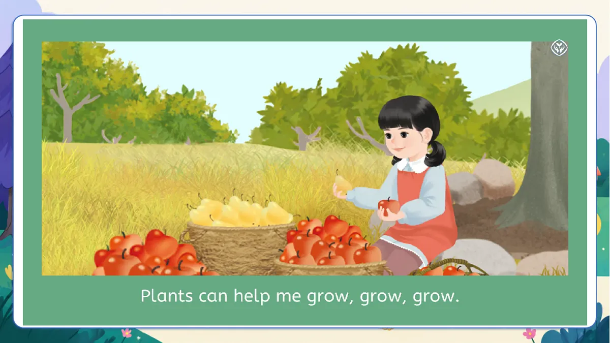 （新教材）人教版PEP英语三上Unit 4 《Plants around us》 PB Let's talk 课件第2页