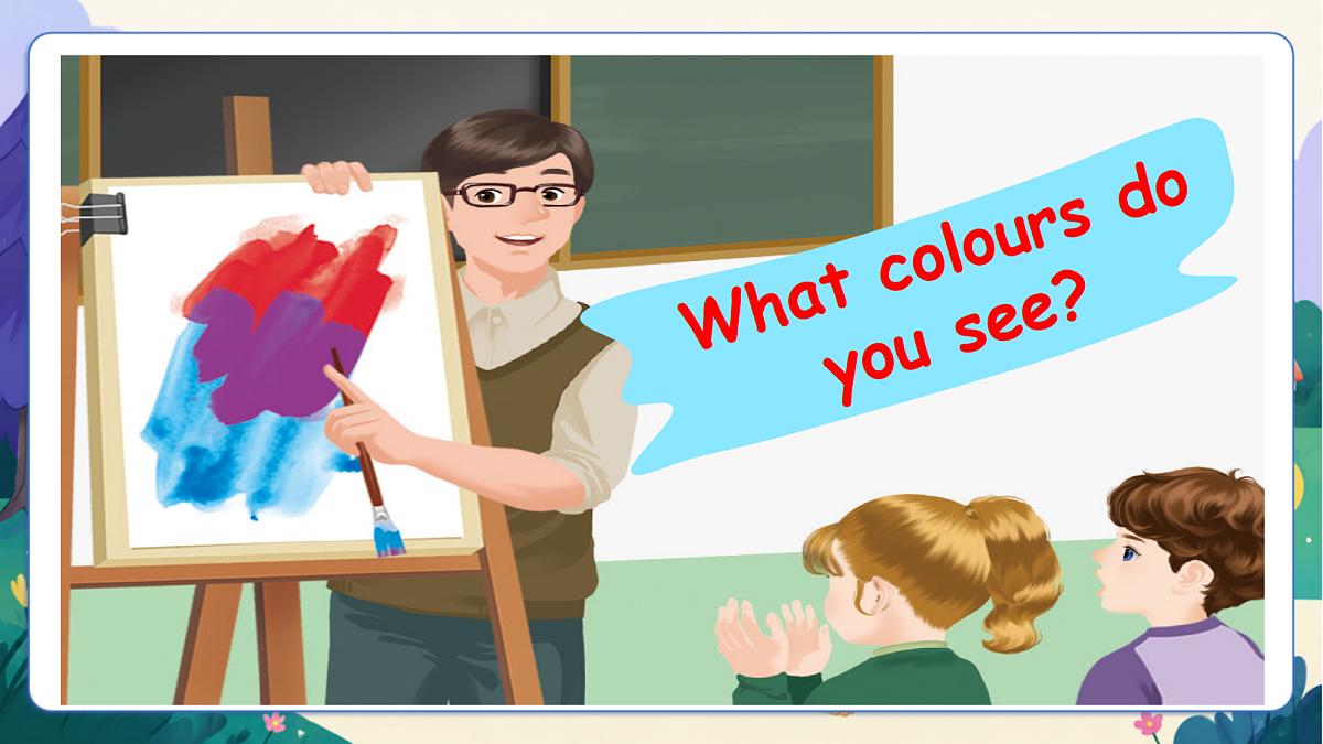 （新教材）人教版PEP英语三上Unit 5《The colourful world 》PA let's talk课件第8页