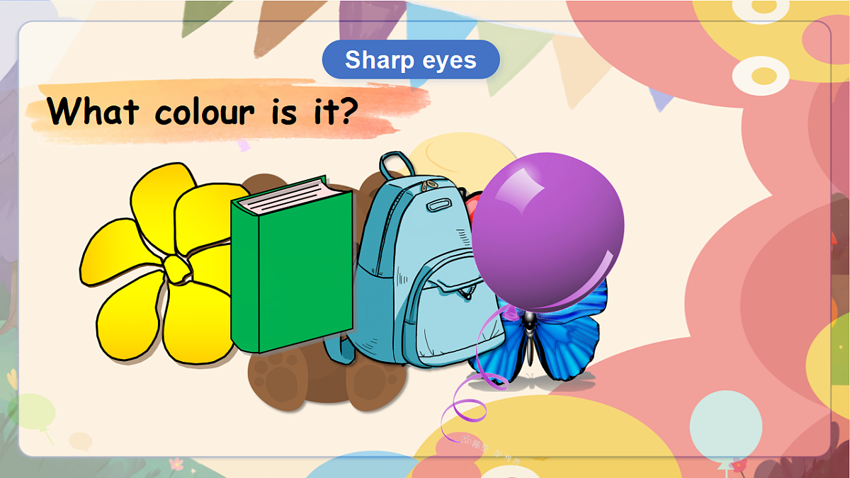 （新教材）人教版PEP英语三上Unit 5《The colourful world 》PB Let's talk 课件第4页