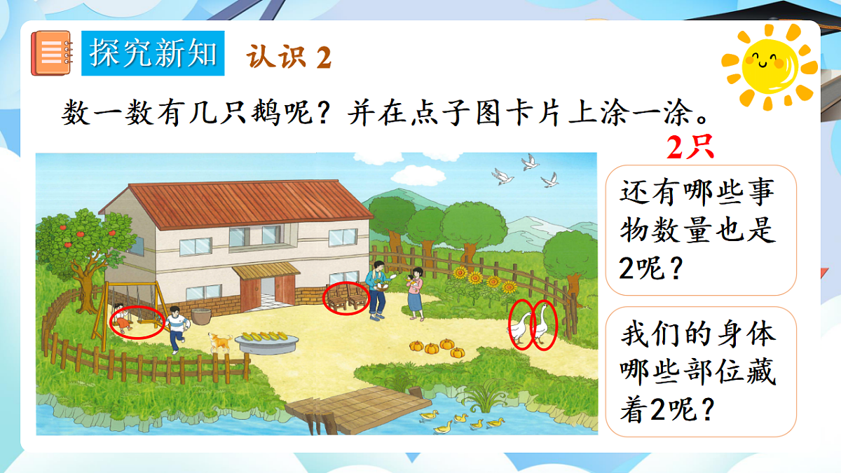 人教版小学数学一年级上册 第1课时《1~5的认识》课件第6页