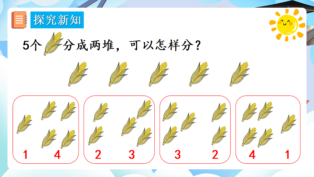 人教版小学数学一年级上册 第4课时《分与合》课件第6页